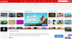 Desktop Screenshot of gioco.it